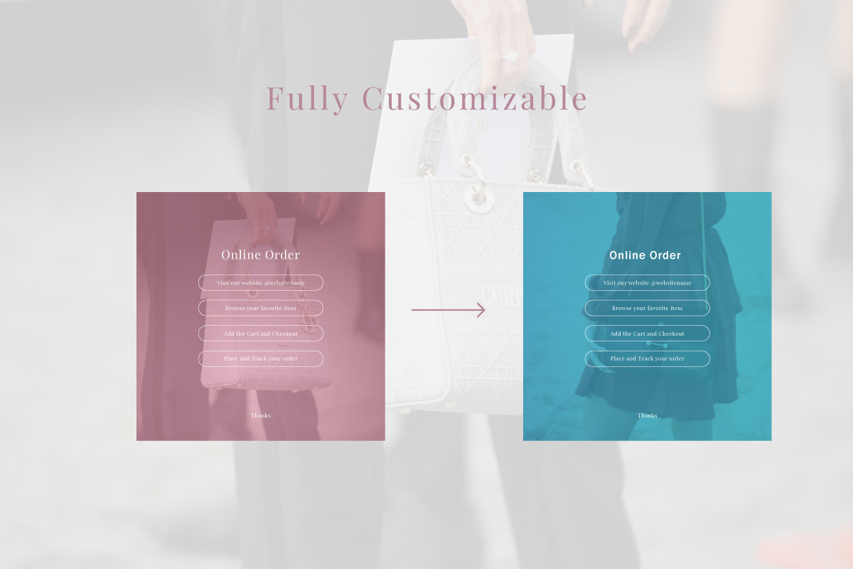Handbag Social Media Marketing Kit, a Social Media Template by thedesignsource (Photo 5 of 6)