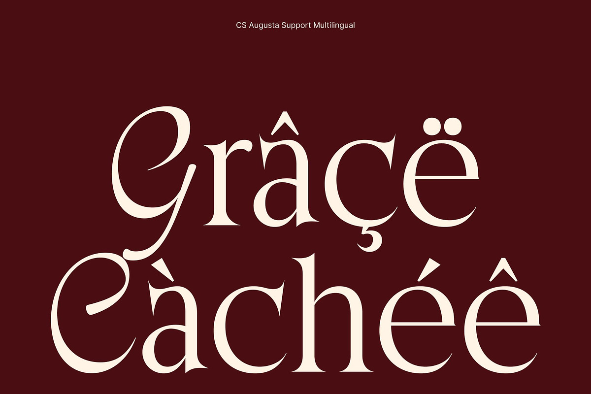 CS Augusta – Elegant Serif Font, a Serif Font by Craft Supply Co. (Photo 7 of 8)