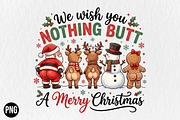 Nothing Butt a Merry Christmas PNG, a Seasonal Illustration by CraftArtStudio (Thumbnail 1 of 4)