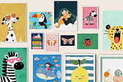 Nursery 120+ Prints Bundle, a Background Graphic by Artemsky (Thumbnail 2 of 10)