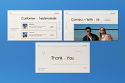 White Minimalist Pitch Deck Keynote, a Presentation Template by graphicook (Thumbnail 3 of 5)