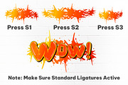 Paint - Graffiti Display Font, a Font by Fontcastle (Thumbnail 4 of 8)