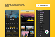 TravelEase - Travel & Booking Mobile, an App Template by trabaskriya (Thumbnail 3 of 5)