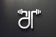Fitness and gym logo with alphabet D, a Branding & Logo Template by art_creater (Thumbnail 1 of 2)