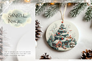 Christmas Ceramic Ornament Mockups, a Product Mockup by mock-ups (Thumbnail 8 of 8)