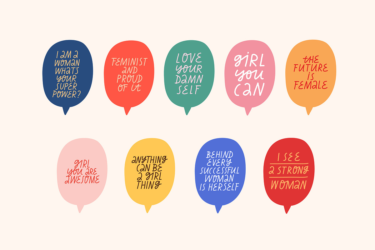GIRLS: Quotes and Elements, an Object Graphic by Anny (Photo 7 of 14)