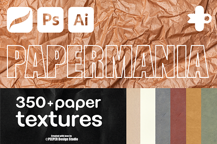 PAPERMANIA Textures for Procreate