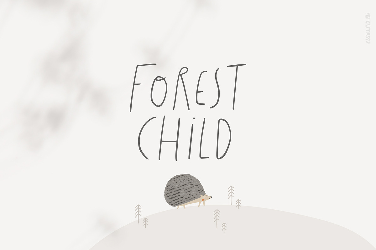 Woodland | 100% hand drawn clipart, an Animal Illustration by Olia (Photo 14 of 17)