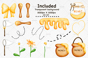Honey Bee Clipart, an Animal Illustration by Vavavan Artwork (Thumbnail 5 of 5)