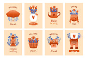 Hello Spring. Clip arts collection, a Seasonal Illustration by Renberrry.Store (Thumbnail 7 of 10)