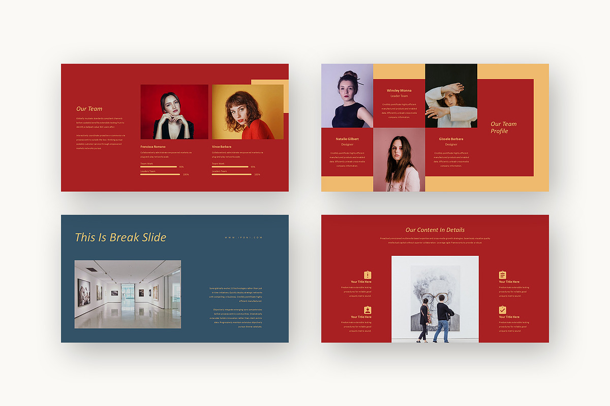 Iponi : Visual Arts Powerpoint, a Presentation Template by Punkl Camp (Photo 5 of 16)