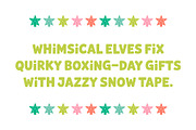 Merry & Bright Font, a Sans Serif Font by Miss Tiina (Thumbnail 4 of 5)
