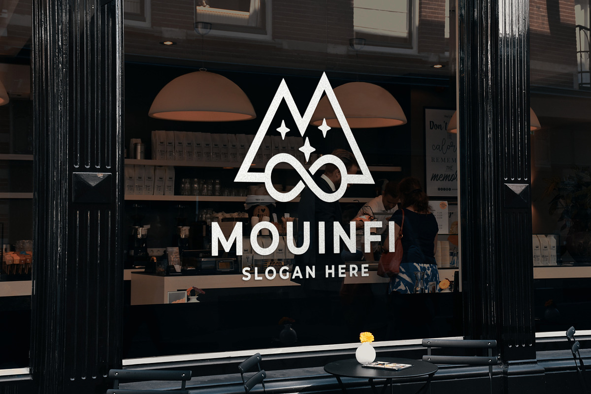 Mountain and Infinity Letter M Logo, a Branding & Logo Template by Design_Planet (Photo 1 of 3)