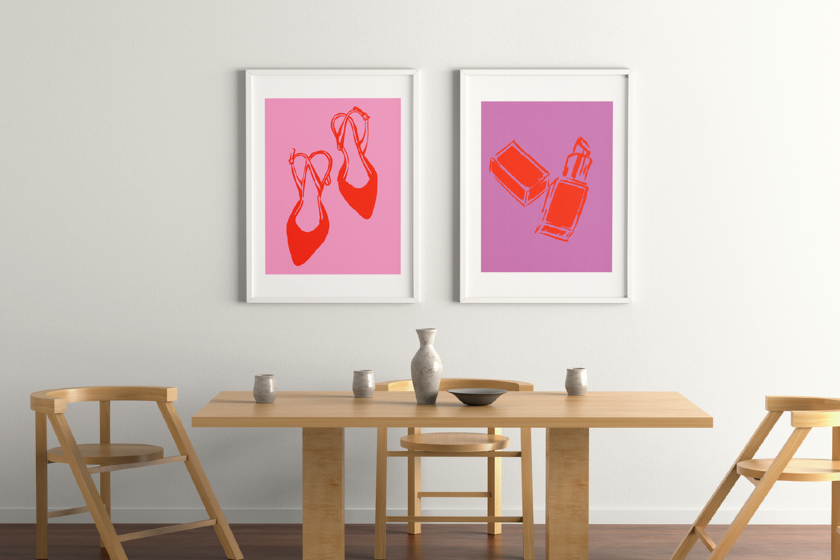 MODERN ART PRINT BUNDLE (50 designs), a Decorative Illustration by Bonfloret Studio (Photo 8 of 15)