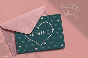 Valentine's Day Seamless Patterns