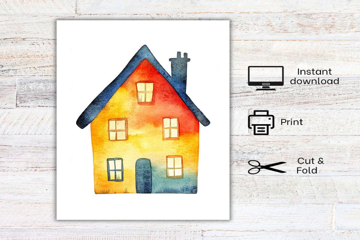 Modern Abstract Boho Clipart, an Illustration by Canvas Craft (Photo 7 of 7)