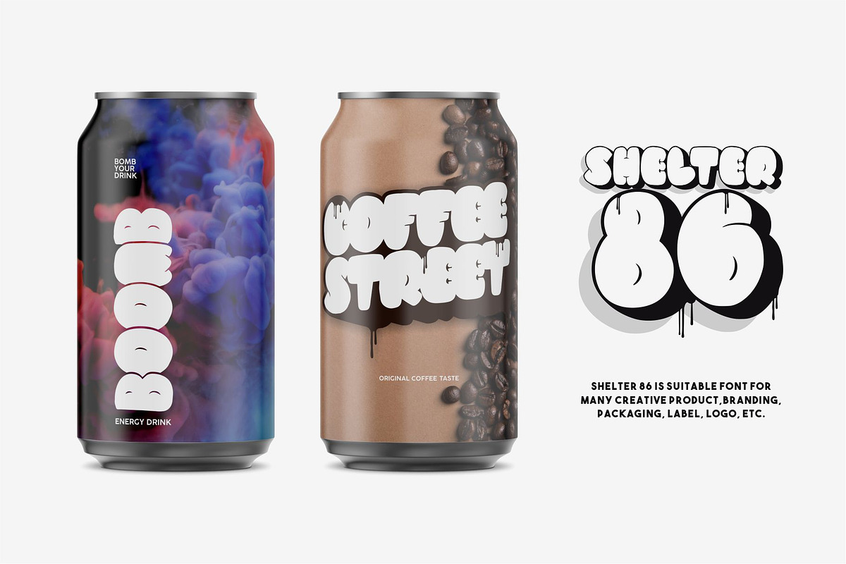 SHELTER 86 - Bold Graffiti preview 3