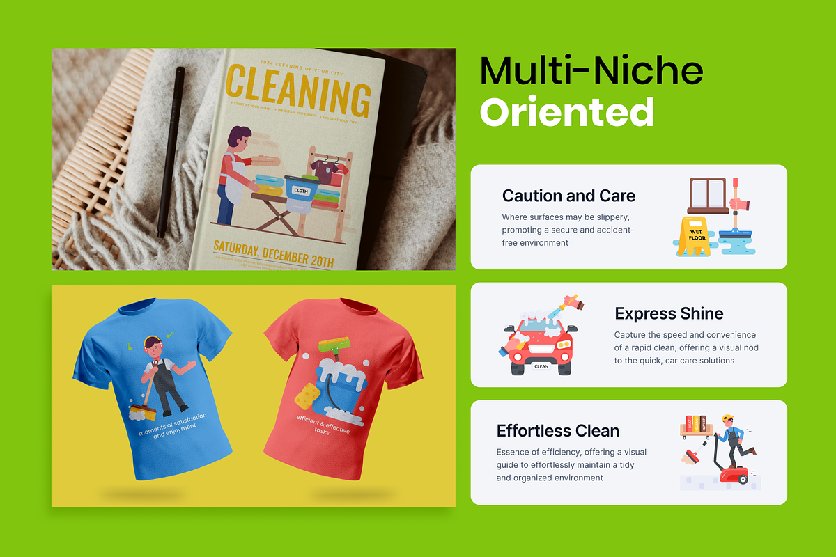Animated Housekeeping Icons, a Duotone Icon by Prosymbols (Photo 3 of 10)