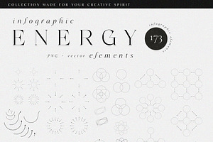 ENERGY Gradient & Infographic