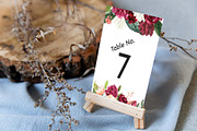 Canva Table Card Template, an Invitation Template by ShineOnWedding (Thumbnail 2 of 11)