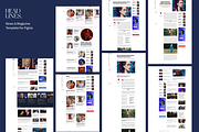 Headlines - News & Magazine Template, an UI Kit Template by YoArts (Thumbnail 4 of 4)