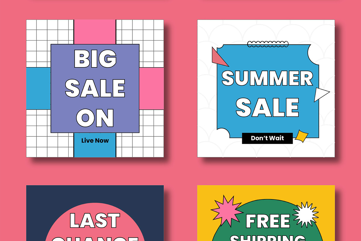 Purchases Social Media Post, a Social Media Template by MightyDesign (Photo 4 of 9)