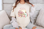 I'm All Booked Sublimation PNG, an Illustration by Libby Wishes (Thumbnail 5 of 6)