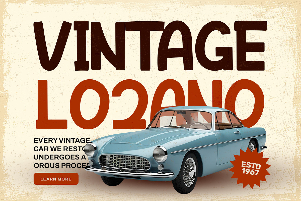 Monsteruk – Display Font, a Sans Serif Font by kangfont Studio (Photo 6 of 10)