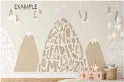 Kids Frames & Wall Mockup Bundle - 6, a Print Template by Yuri-U (Thumbnail 23 of 28)