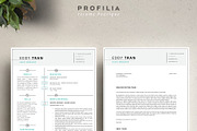 Word Resume & Cover Letter Template, a Resume Template by Profilia Resume Boutique (Thumbnail 3 of 4)