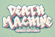 Street Wall Graffiti Font Bundle, a Script Font by Yoga Letter (Thumbnail 3 of 6)