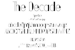 Font 1920s Decade Art Deco Vintage, a Script Font by PageLightStudios