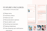 Bright Boho Shopify Theme, a Shopify Template by Macarons and Mimosas (Thumbnail 3 of 10)