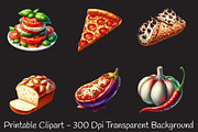 Hand Drawn Italian Food Clipart, an Illustration by RobertsArt (Thumbnail 4 of 7)