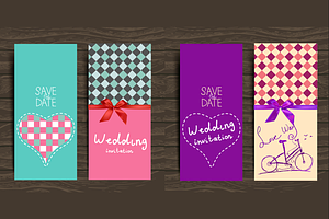 Elegant Wedding Cards suits