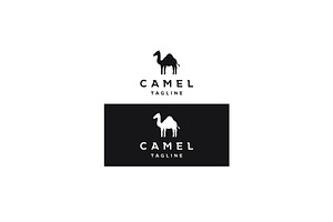 Desert camel logo design with creati, a Branding & Logo Template by LOGOCREATIVE