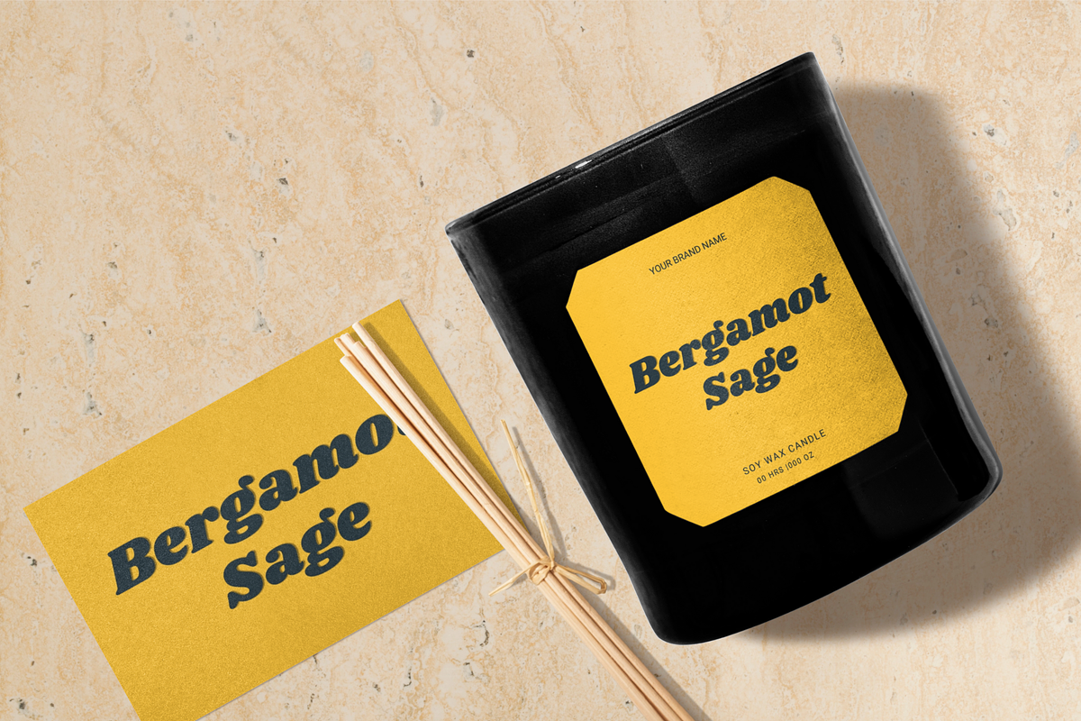 Candle Label Template, a Branding & Logo Template by KnowyourLabel (Photo 4 of 4)