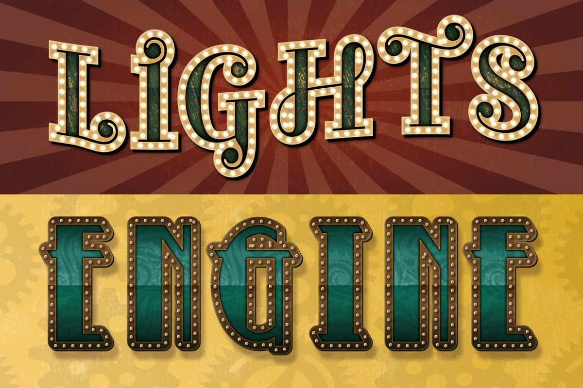 Steam Punk Text Styles + Bonus, a Layer Style Add-On by The Artifex Forge (Photo 2 of 4)