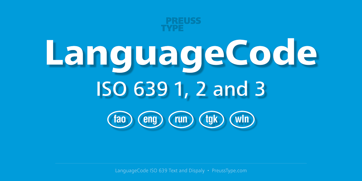 Language Code, a Symbol Font by preussTYPE (Photo 2 of 6)