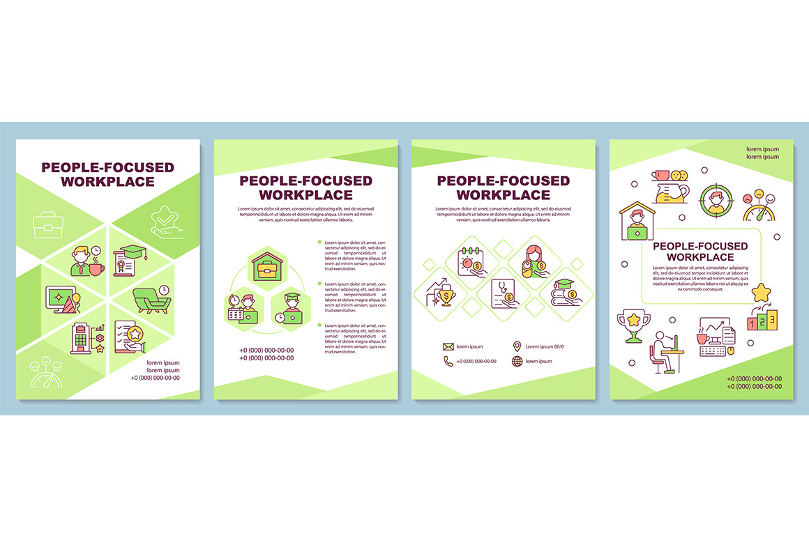 People focused workplace brochure, a Brochure Template by IMG Visuals