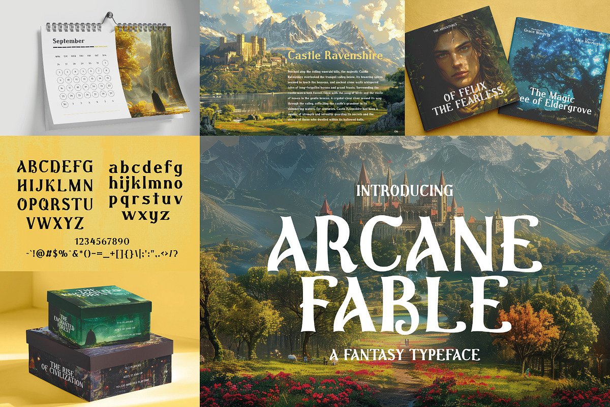 Gothic Font Bundle - 22 Fonts!, a Blackletter Font by HipFonts (Photo 7 of 9)