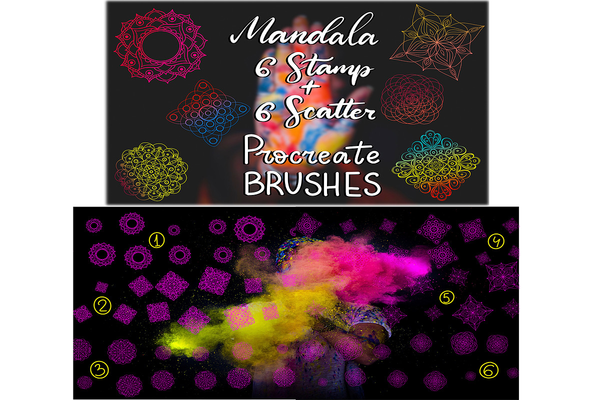 Procreate 500+ Brushes Bundle, a Brush Add-On by Almazova Dolzhenko (Photo 19 of 21)