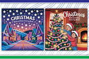 Christmas Coloring Pages Description, an Illustration by LightExpress (Thumbnail 4 of 5)