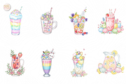 Easter Coffee Cup PNG Clipart Trio., a Food Illustration by KennedyStudio (Thumbnail 2 of 5)