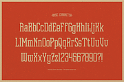 Nopsan | Condensed Display Font, a Slab Serif Font by Denustudios (Thumbnail 10 of 12)