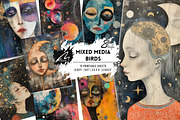 Astronomical Papers, Collage, a Person Illustration by Digital Art Mahdiseño (Thumbnail 1 of 9)