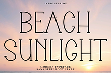 Beach Sunlight