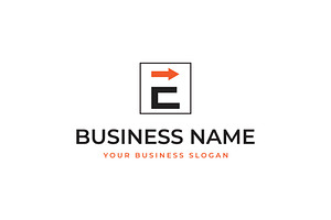 E Next Logo Design, a Templates & Theme by FransiskaDesign