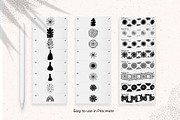 Boho Stamps for Procreate & PS, a Brush Add-On by Sweet Fig (Thumbnail 3 of 9)