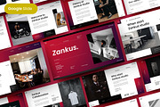 Zankus - Business Google Slide, a Presentation Template by Dens Creative Studio (Thumbnail 1 of 6)